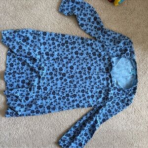 Draper James Blue Floral Dress